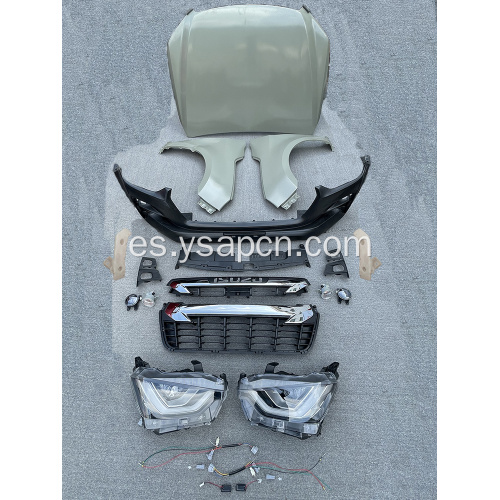 2020 D-Max Upgarde Bodykit para 2012-2019 D-Max